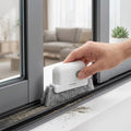 3-Piece Window Track & Groove Cleaner Brush Set for Home & Office Cleaning