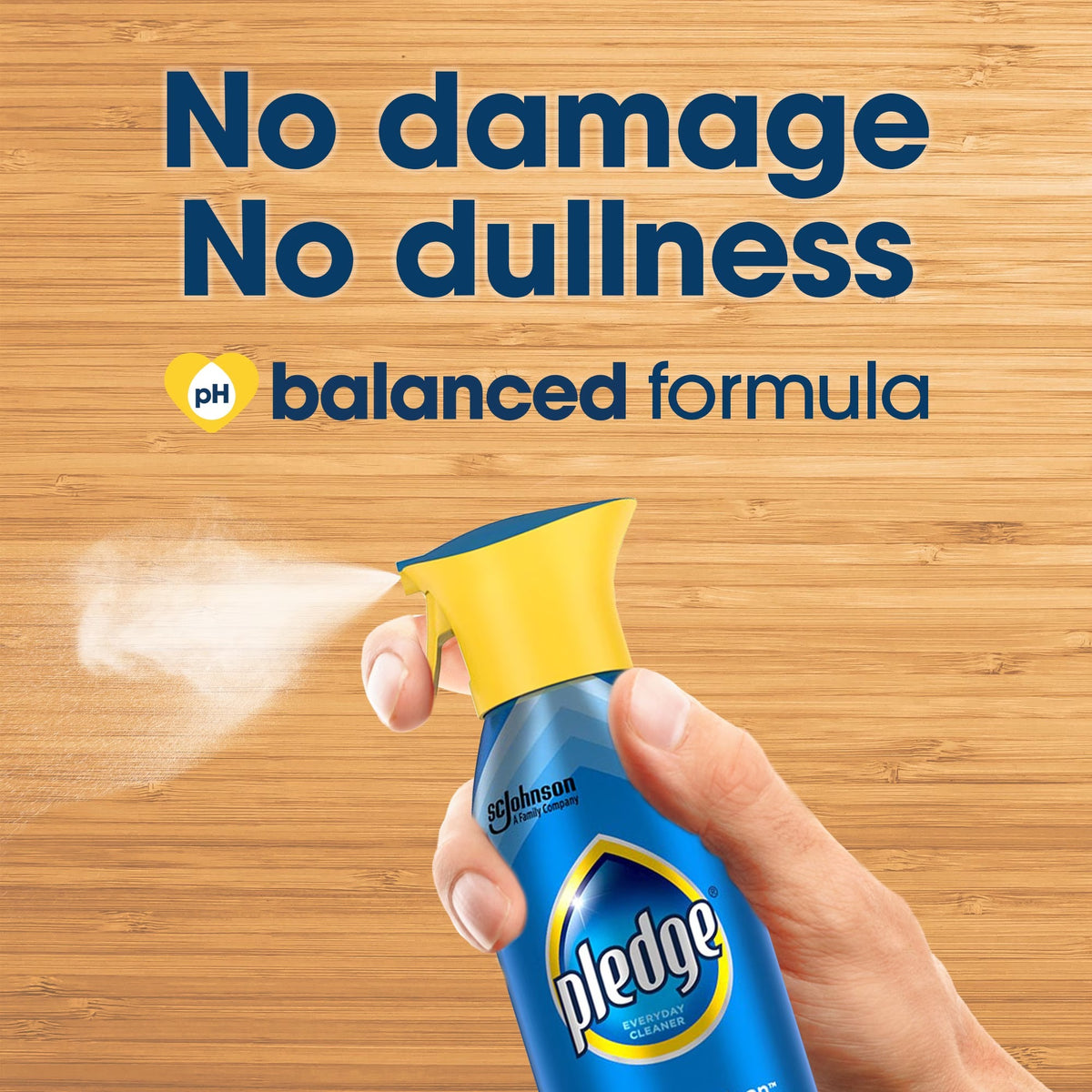 Pledge Everyday Clean Multisurface Cleaner Spray, Rainshower Scent, 9.7 oz