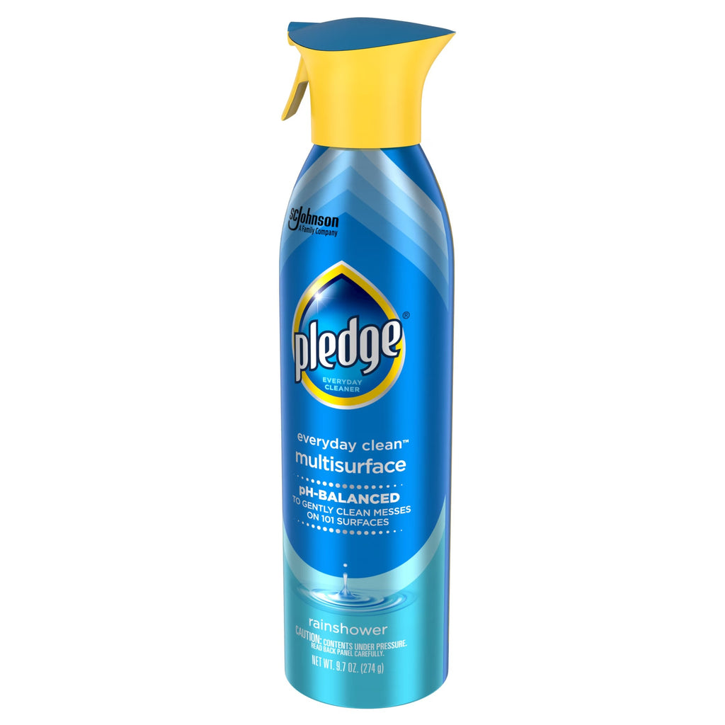 Pledge Everyday Clean Multisurface Cleaner Spray, Rainshower Scent, 9.7 oz