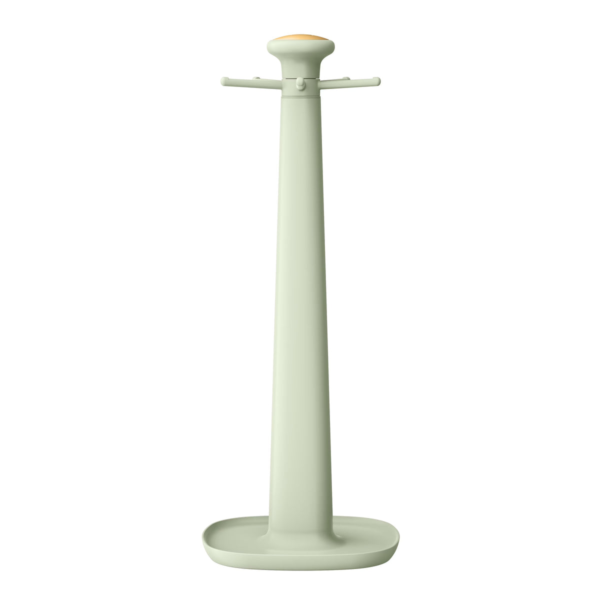 Beautiful 6-Piece Silicone Kitchen Utensil Set with Rotating Stand – Sage Green & Gold